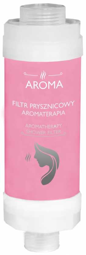 AROMA Duschfilter mit Vitamin C und ätherischen Ölen - Freesie